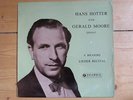 Hans Hotter with Gerald Moore-Brahms Lieder Recital-Columbia UK