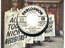 THE BEATLES - QMSP 16408 JUKE BOX - ALL YOU NEED IS LOVE + JB STRIP & HOLE COVER