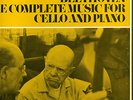 Beethoven, Complete Music for Cello and Piano. Casals. Serkin. 3LP-Box