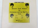 From Then To You 1970 Beatles Fan Club Christmas Album Blank Label LP Vinyl