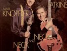 MARK KNOPFLER+CHET ATKINS-LP- NECK AND NECK- 1990- WIE NEU