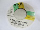PATIENCE VALENTINE If You Didn't Come 45 SAR promo northern soul VG+ RARE