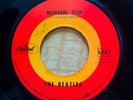 *RARE* BEATLES 45 1969 Capitol Dome Target Label-Nowhere Man/What Goes On EX