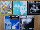 5x Singles AGNOSTIC FRONT + GORILLA BISCUITS + FARSIDE straight edge Hardcore