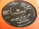 1965 UK Orig. CINDY COLE 45 “HE’S SURE THE BOY I LOVE”