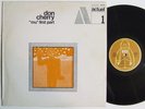 DON CHERRY Mu - First Part LP on BYG-Actuel 1 Rare Early French Pressing