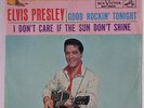 ELVIS PRESLEY: Good Rockin' Tonight 45 (PS v. faint rw, blk lbl, dog on top) ra
