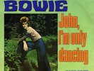 DAVID BOWIE 45 JOHN I'M ONLY DANCING+PS HOLLAND RARE FIRST SLEEVE