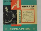 Violin Recital, Janine Andrade   Supraphon LPM 390 EX/NM