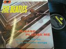 THE BEATLES,PLEASE PLEASE ME,YELLOW BLACK PARLOPHONE MONO,PMC 1202