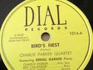 Charlie Parker Quartet-Bird's Nest-Dark Shadows/Dial 1014/Erroll Garner