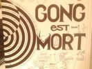 GONG GONG EST MORT DOUBLE RE-ISSUE CELLULOID FRENCH GATEFOLD  LP PROG