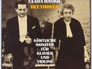 PHILIPS ED.1 BEETHOVEN HASKIL GRUMIAUX COMPLETE VIOLIN SONATAS 4 LP 6733001 NM
