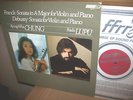 KYUNG-WHA CHUNG,Lupu 1977/FRANCK & DEBUSSY Sons/UK FFrr Stereo LP/NEAR MINT