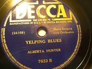 Alberta Hunter Decca 7633-A-B