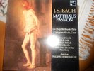 HARMONIA MUNDI Bach Matthaus Passion Passione Matteo HERREWEGHE 3lp's box NM