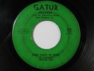 WILLIE TEE 45 First Taste Of Hurt/Funky Twist GATUR rare funk northern soul HEAR