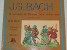 Devy Erlih Bach Sonata & Partita solo vol.1 French ADES LP violin EX