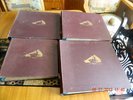 4 vintage  HIS MASTER'S VOICE 78 RPM RCA VICTOR Record Holder Binders 10