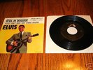 ELVIS Devil In Disguise Picture  Sleeve & 45 rpm
