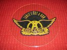 AEROSMITH - Janie's Got A Gun UK 1989 Geffen uncut shaped picture disc RARE