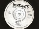 POETS call again / some things i can't forget HEAR RARE 60s MOD beat GARAGE