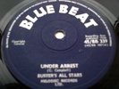 PRINCE BUSTER UNDER ARREST / SAY BOSS MAN BUSTER'S ALL STARS BLUE BEAT SKA HEAR