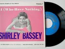 Shirley Bassey I ( Who Have Nothing ) 4 Track EP 19?? Rare Portugal