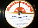 78rpm HOMOCORD - JOSEF WOLFSTHAL Violin+Cello+Harp GOUNOD