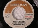 DAVID BOWIE “Rubber Band/There Is A Happy Land” DURAM 1ST Single PROMO VG++