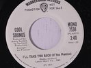 COOL SOUNDS: I'll Take You Back / Mono 45 (dj) Soul