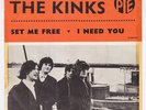 KINKS I Need You RARE Sweden 45 MOD DANCER freakbeat GARAGE b/w Set Me Free HEAR