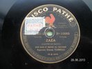 RARE 11” PATHE PAPER LABEL – EMMA CARELLI
