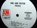 W L PROMO 1970 Orig FREE   FIRE AND WATER   HARD HEAVY BLUES PSYCH PAUL KOSSOFF