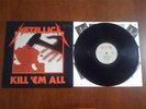 Metallica - Kill 'Em All 1983 LP FIRST RR press VINYL speed thrash metal RARE