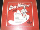 HANK WILLIAMS Sings 10
