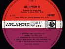 LED ZEPPELIN III RARER Orig UK 1970 Plant & Page Credits.