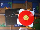 Pink Floyd DARK SIDE OF THE MOON AUSTRALIAN RED VINYL LP & LARGE POSTER. New.