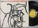 MILES DAVIS QUINTET Cookin' PRESTIGE LP 1958 deep groove VG++