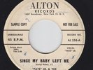 R&B 45 - Fats Jr. & The Skyscrapers - Since My Baby Left Me - Alton - mp3