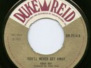 1970 HUGH ROY - YOU'LL NEVER GET AWAY / ROCK AWAY TOMMY McCOOK DUKE  Sound Clip