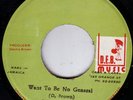 DENNIS BROWN/DEB Orig JA 45/WANT TO BE NO GENERAL - DUB VERSION..EX+... LISTEN
