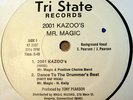 Mr. MAGIC 2001 Kazoo's / Dance To The Drummer's Beat ORIGINAL VG+VINYL COND.12