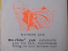 MACHINE GUN Brotzmann Bailey Parker Breuker Kowald Bennink GERMANY FMP LP
