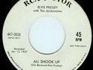 ALL SHOOK UP - Elvis (Gold Standard Series), 1964, promo + Pic Slv, Very rare