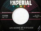 RONNIE DIAMOND 45 Life Begins at 4 O'Clock IMPERIAL Rockabilly VG++ #BB380