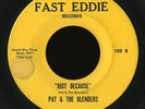 Soul Funk 45   Pat & The Blenders   Just Because   Fast Eddie   mp3 RARE