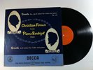 Faure & Debussy: Violin Sonatas- Ferras/Barbizet- DECCA LXT.2810 Orange Mono