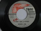 Rare 1967 Northern Soul 45 Barbara Lynn I DONT WANT A PLAYBOY on TRIBE 8324