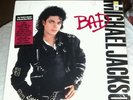 MICHAEL JACKSON * BAD 1987 LP SEALED ** PLUS RARE PROMO ALBUM STORE STAND-UP **